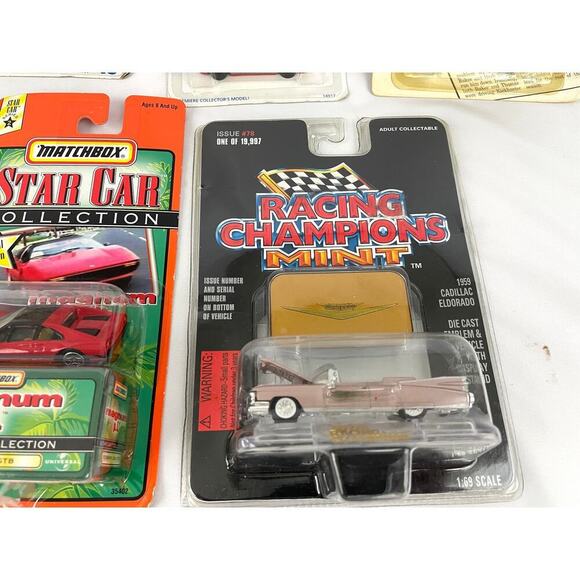 Lot of 7 Matchbox Hot Wheels Diecast Cars Ferrari Gift 1990s Camaro Blimp Racing - Picture 3 of 10